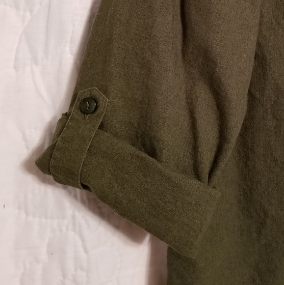 2/$24 Linen/Cotton Blouse! - Picture 3 of 7